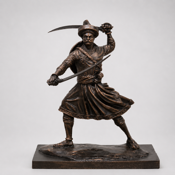 Murarbaji Deshpande Statue (6.5 inch) – Defender of Purandar | Mavle Warrior Collection
