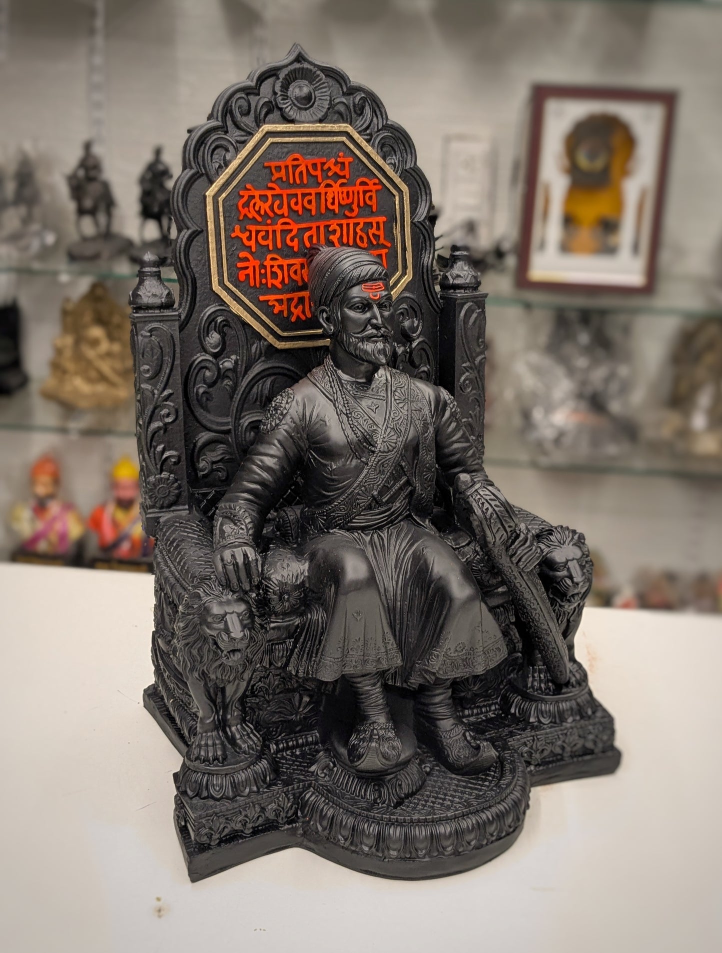Chatrapati Shivaji maharaj Sinhasan RJ (22 inch)