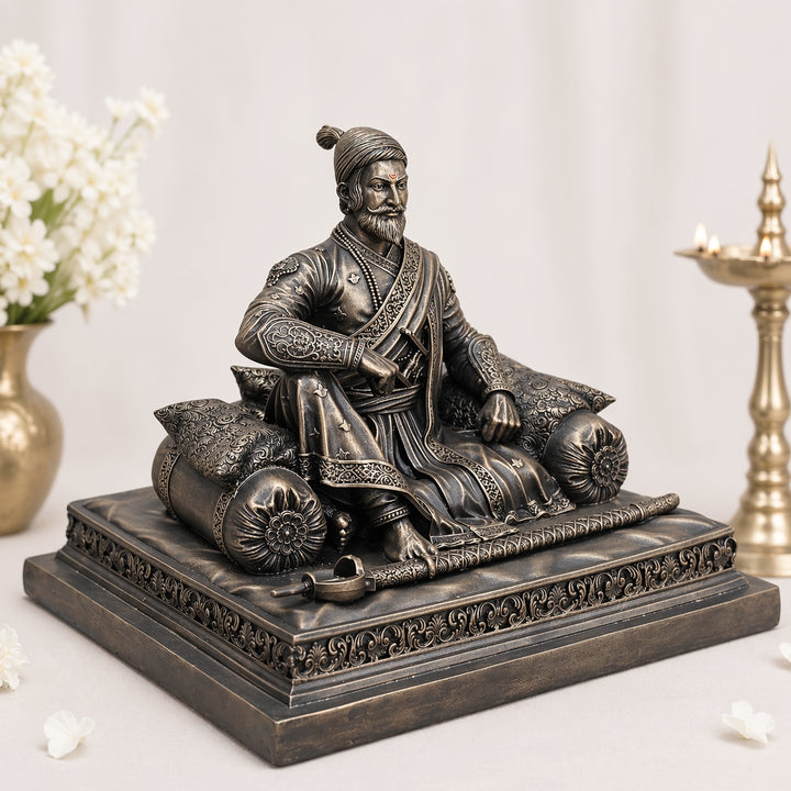 Chhatrapati Shivaji Maharaj on asanasth