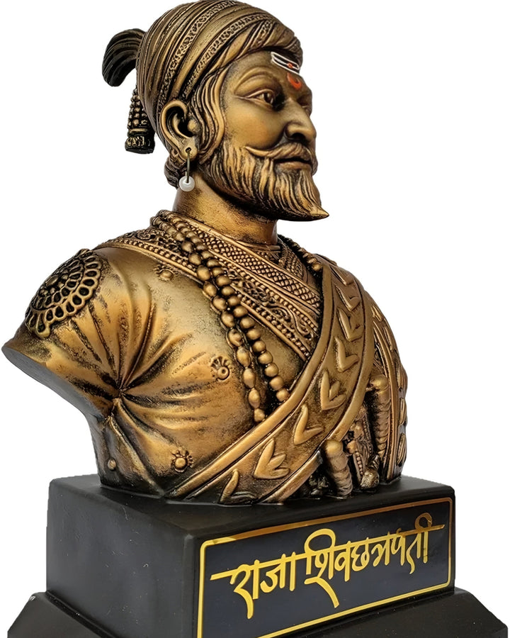 Chhatrapati Shivaji Maharaj Half Sculpture (11 inch)