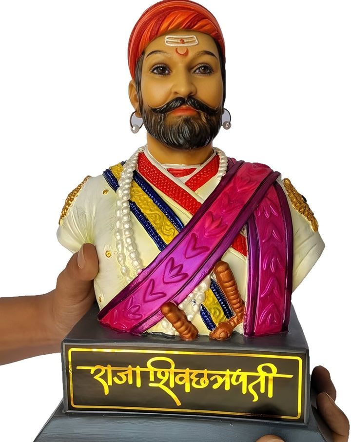 Chhatrapati Shivaji Maharaj Half Sculpture (11 inch)