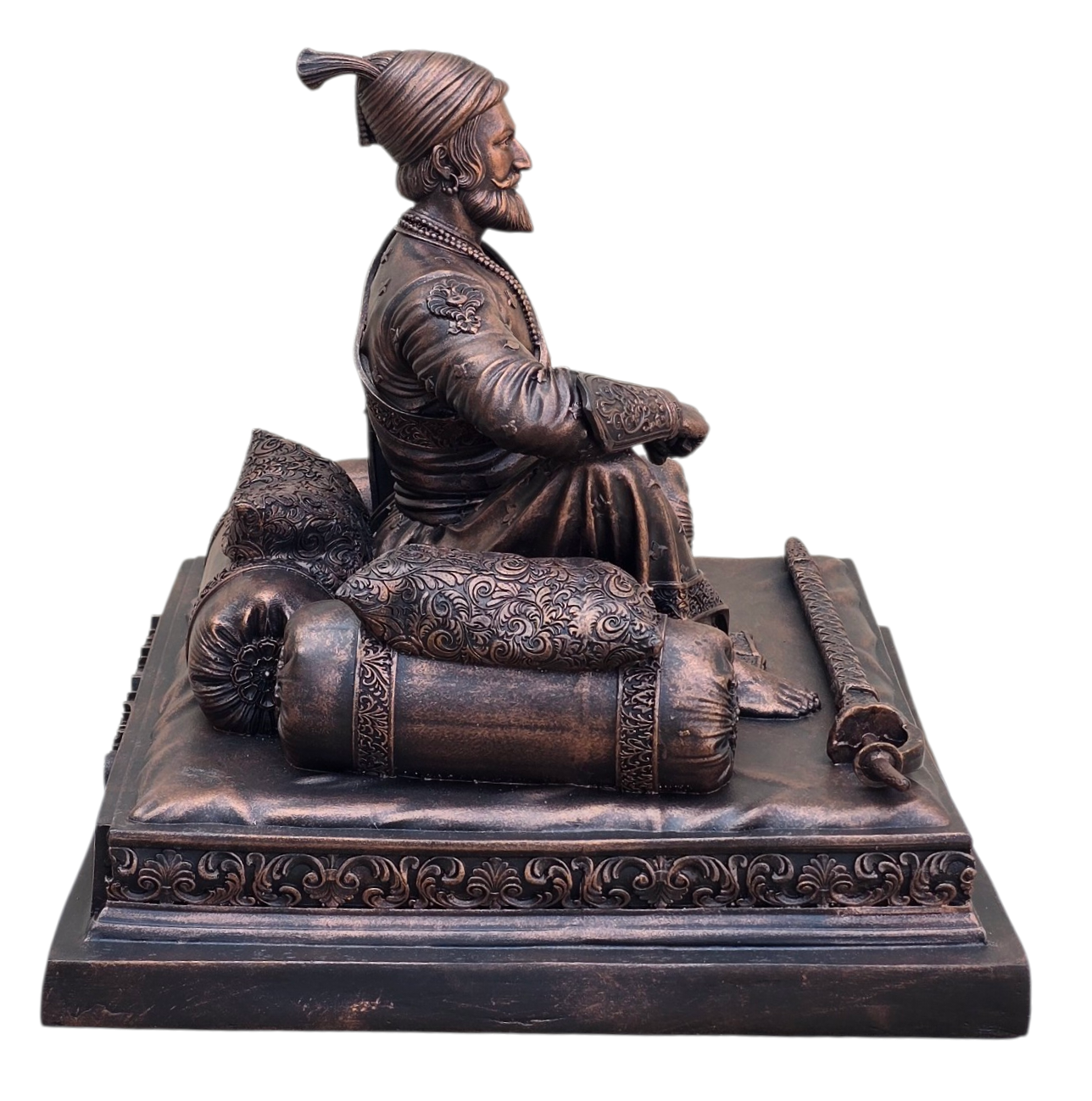 Chhatrapati Shivaji Maharaj on asanasth