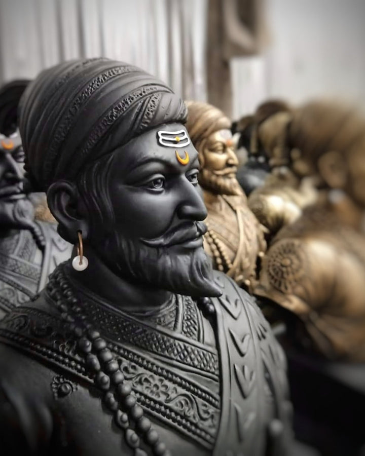 Chhatrapati Shivaji Maharaj Half Sculpture (11 inch)