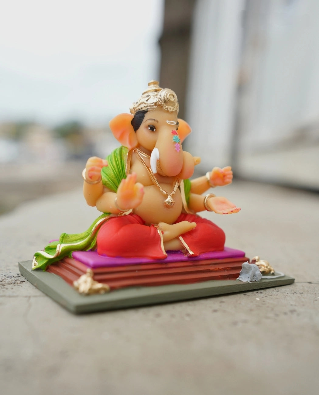 Ganpati Bappa Dagadusheth (4 inch)