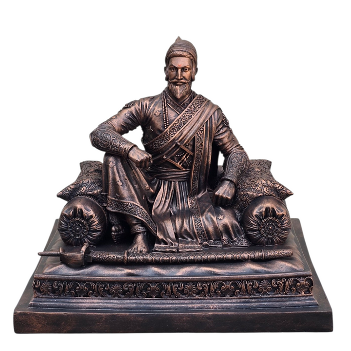Chhatrapati Shivaji Maharaj on asanasth