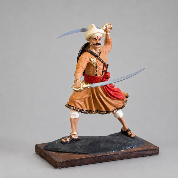Murarbaji Deshpande Statue (6.5 inch) – Defender of Purandar | Mavle Warrior Collection