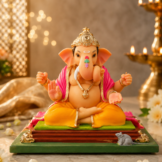 Ganpati Bappa Dagadusheth (4 inch)