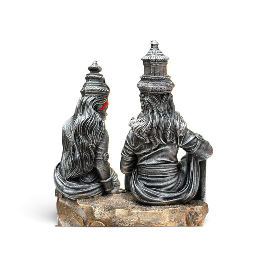 Vitthal Rukmini Murti (4 inch) – Pandharpur Vithoba Rakhumai Idol for Home Mandir