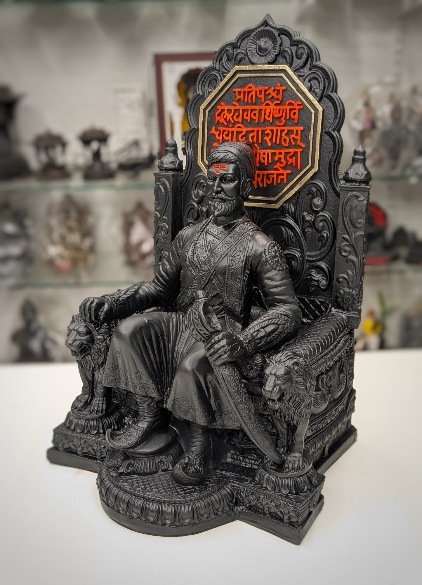 Chatrapati Shivaji maharaj Sinhasan RJ (22 inch)