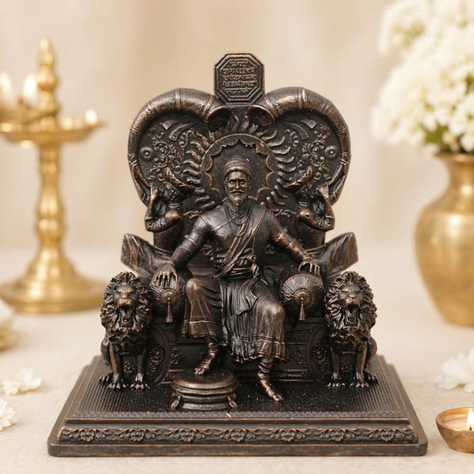 Chatrapati Shivaji Maharaj Tutari Sinhasan (4 inch)