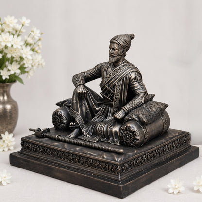 Chhatrapati Shivaji Maharaj on asanasth