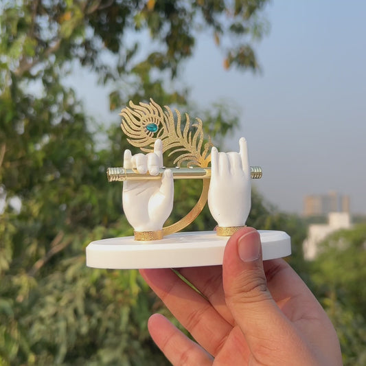 Lord Krishna's Divine Hands Idol (3.5 inch)