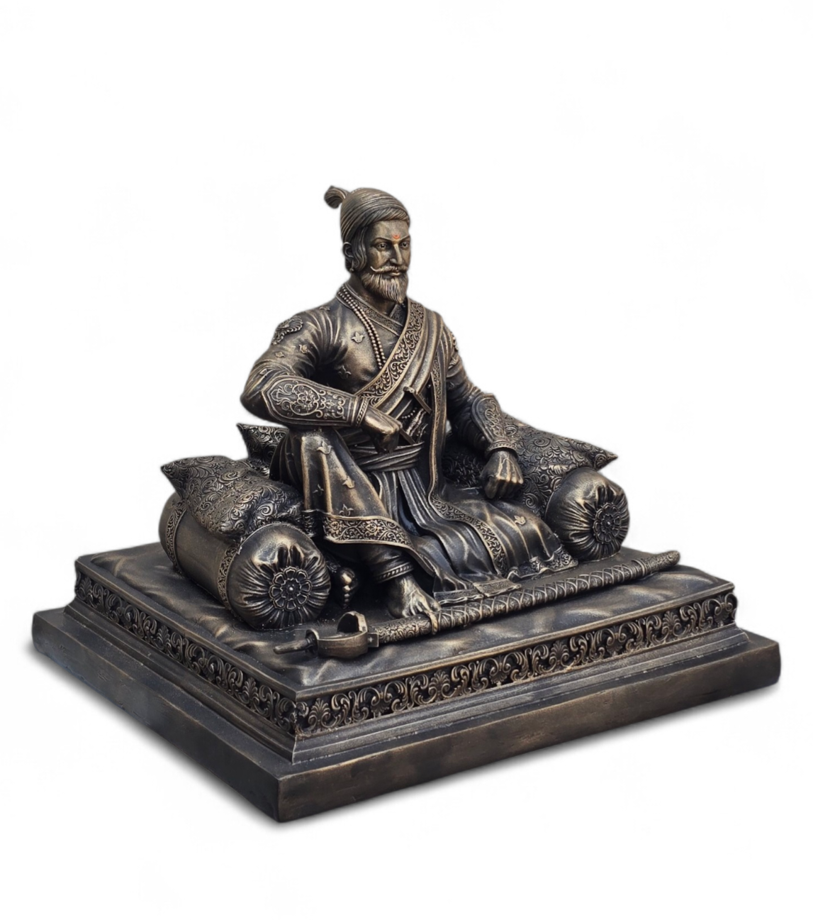 Chhatrapati Shivaji Maharaj on asanasth