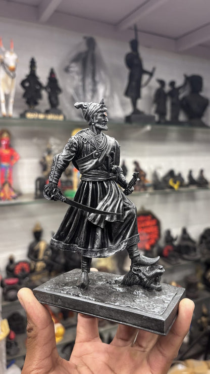 Chhatrapati Sambhaji Maharaj Statue (6.5 inch)