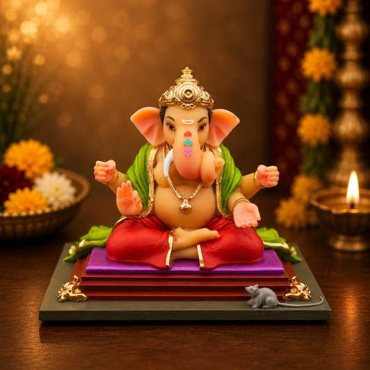 Ganpati Bappa Dagadusheth (4 inch)