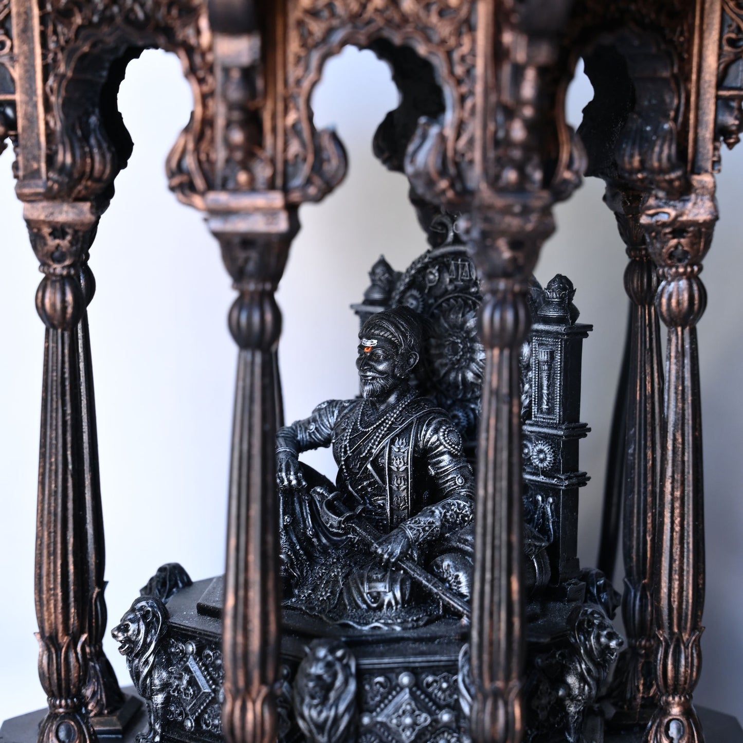 Meghdambari Shivaji Maharaj with LED Light