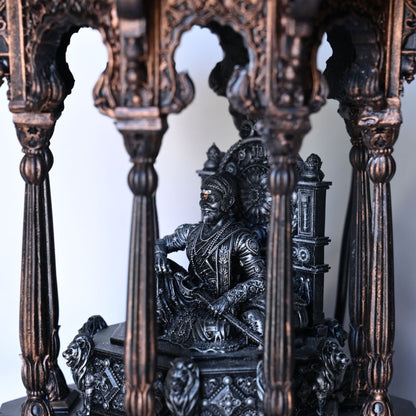 Meghdambari Shivaji Maharaj with LED Light