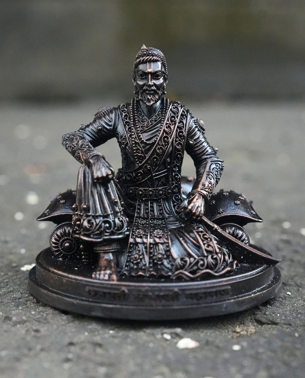 Shree Chhatrapati Sambhaji Maharaj Baithak (4 inch)