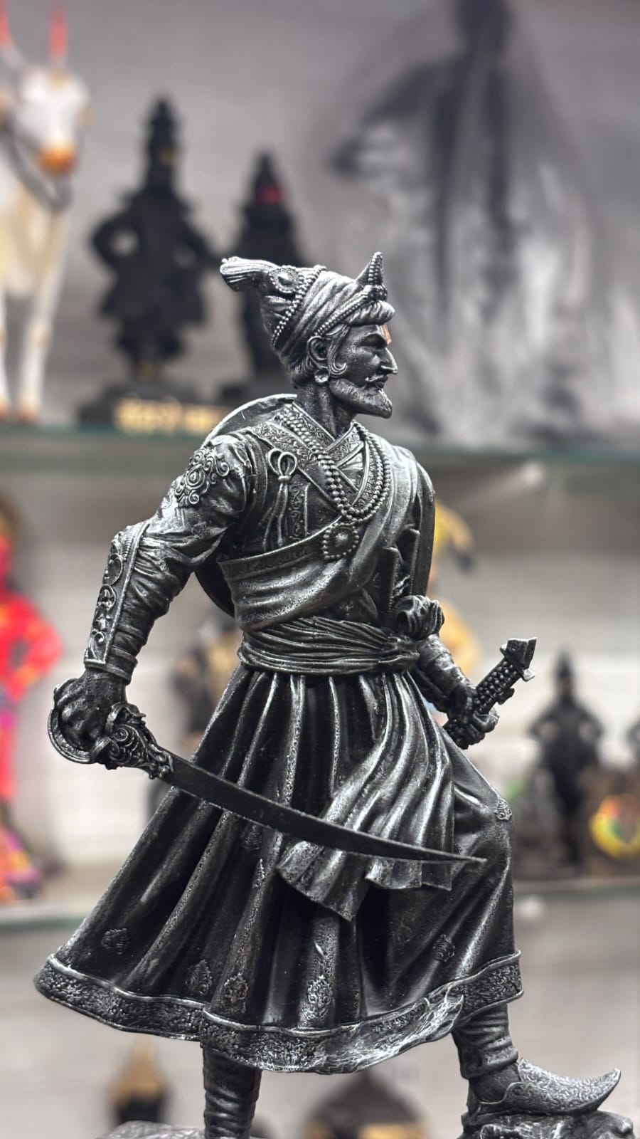 Chhatrapati Sambhaji Maharaj Statue (6.5 inch)