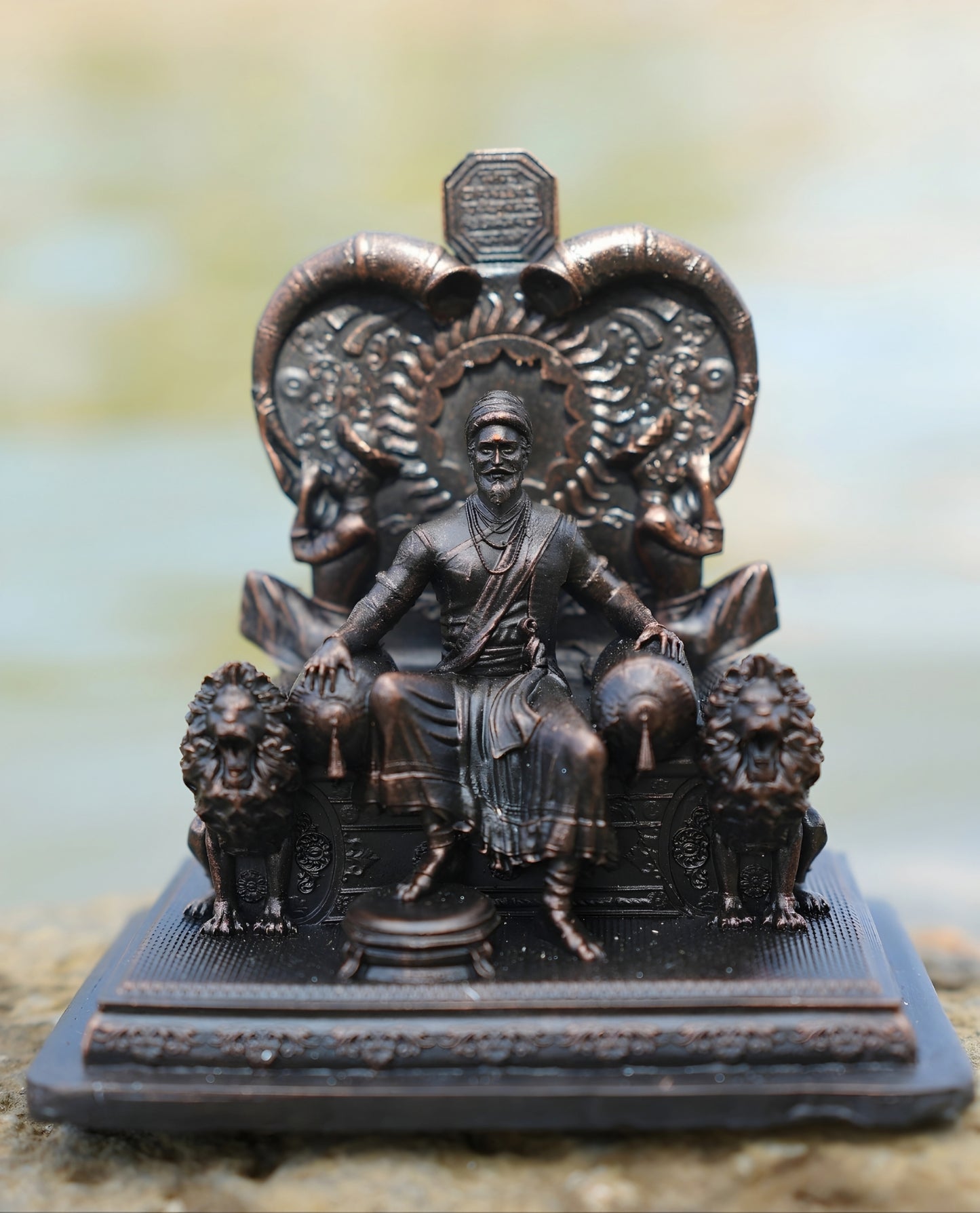 Chatrapati Shivaji Maharaj Tutari Sinhasan (4 inch)