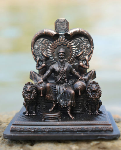 Chatrapati Shivaji Maharaj Tutari Sinhasan (4 inch)