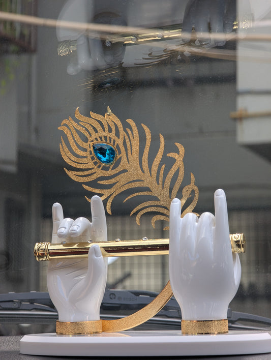 Lord Krishna's Divine Hands Idol