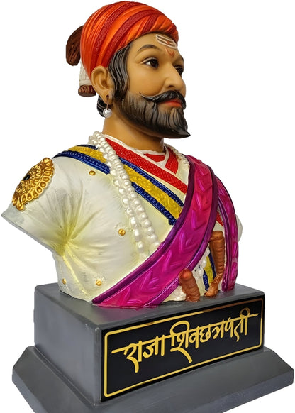 Chhatrapati Shivaji Maharaj Half Sculpture (11 inch)