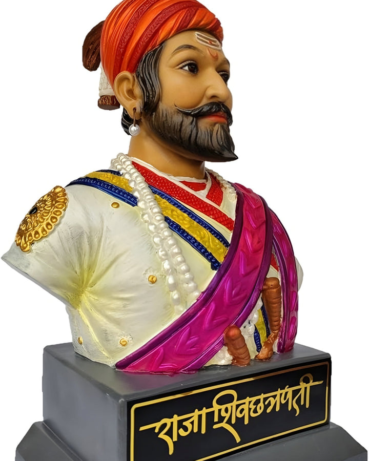 Chhatrapati Shivaji Maharaj Half Sculpture (11 inch)