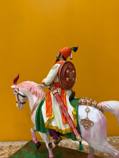 Chhatrapati Shivaji Maharaj ashwarud 13 inch (New Model)