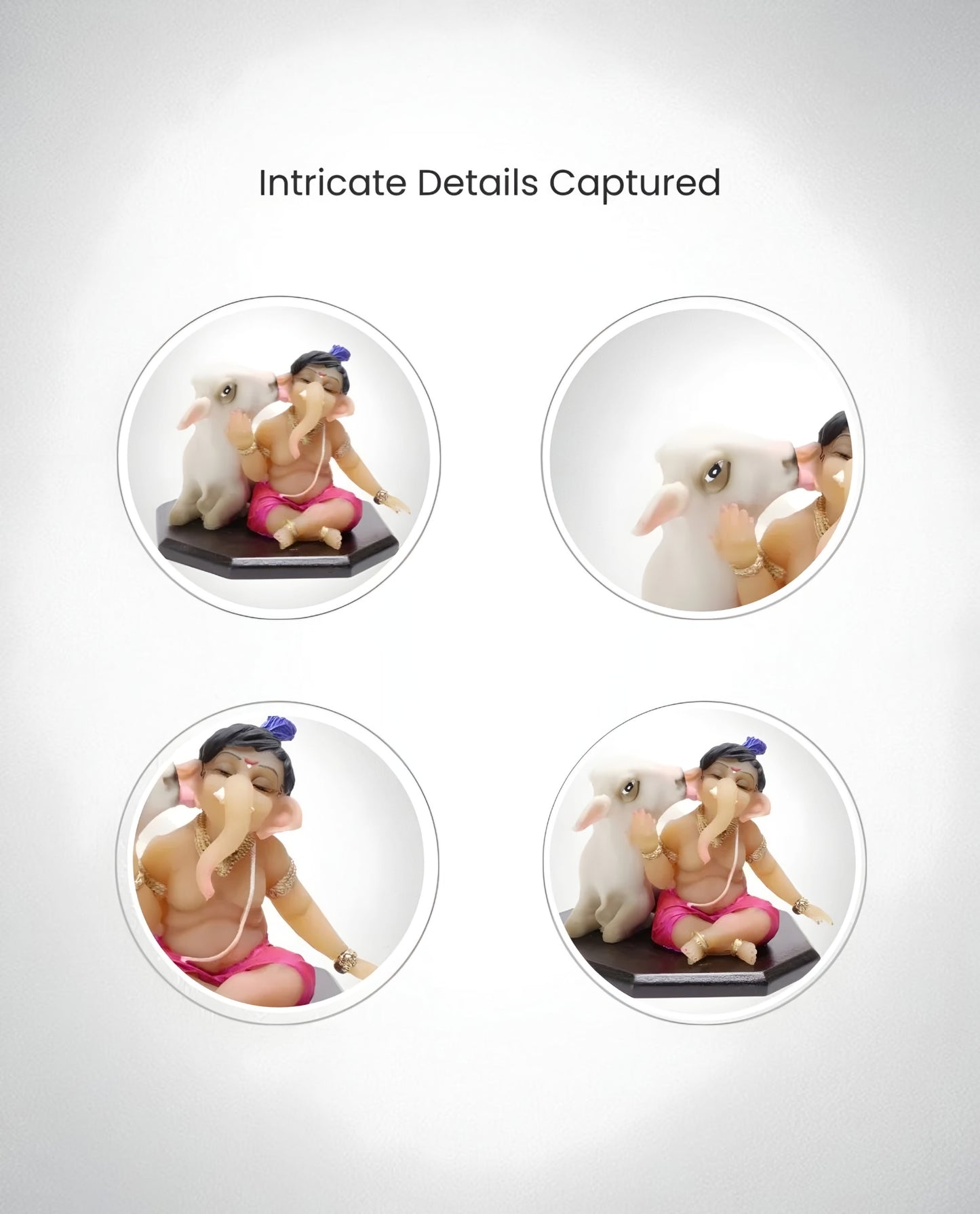 Kamdhenu Ganpati Bappa (3.5 inch)