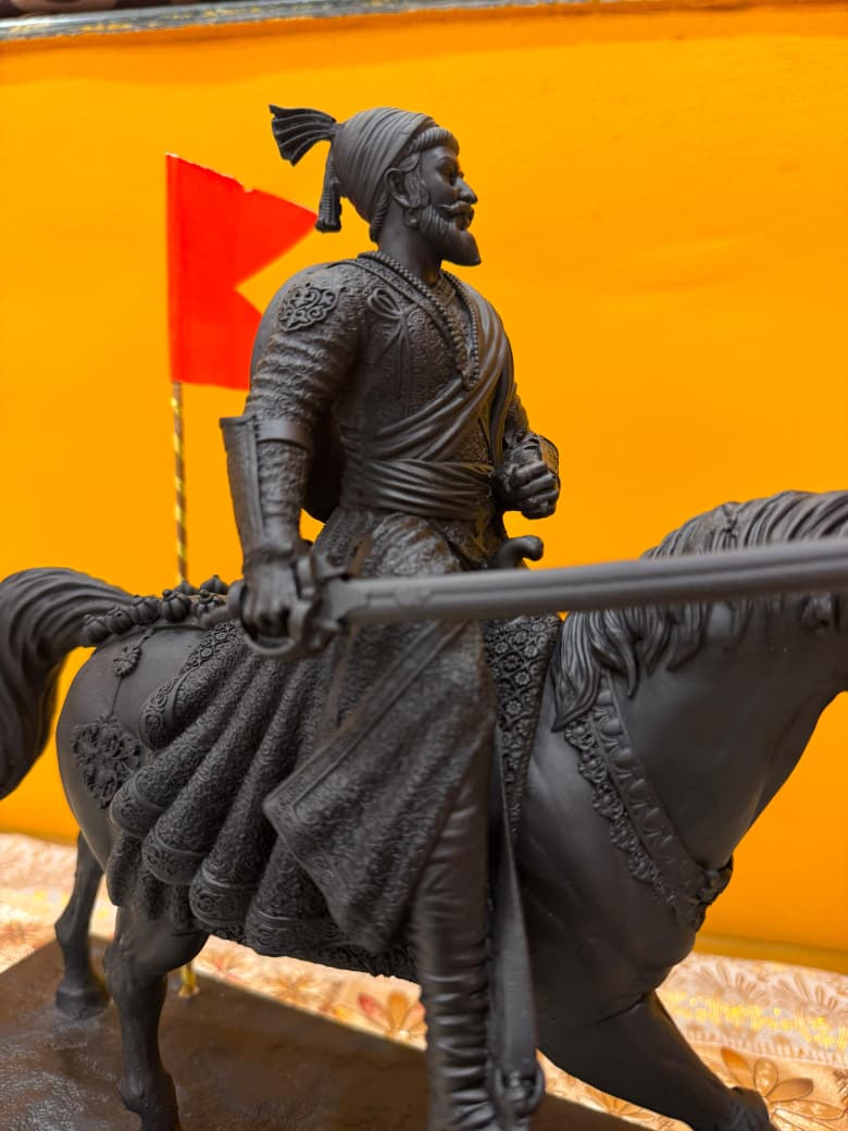 Chhatrapati Shivaji Maharaj ashwarud 13 inch (New Model)