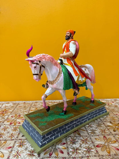 Chhatrapati Shivaji Maharaj ashwarud 13 inch (New Model)