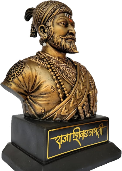 Chhatrapati Shivaji Maharaj Half Sculpture (11 inch)