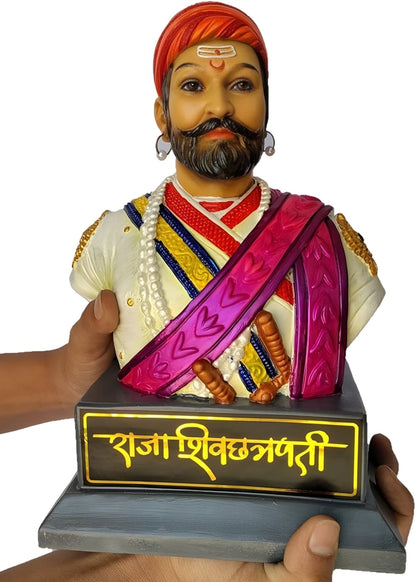 Chhatrapati Shivaji Maharaj Half Sculpture (11 inch)