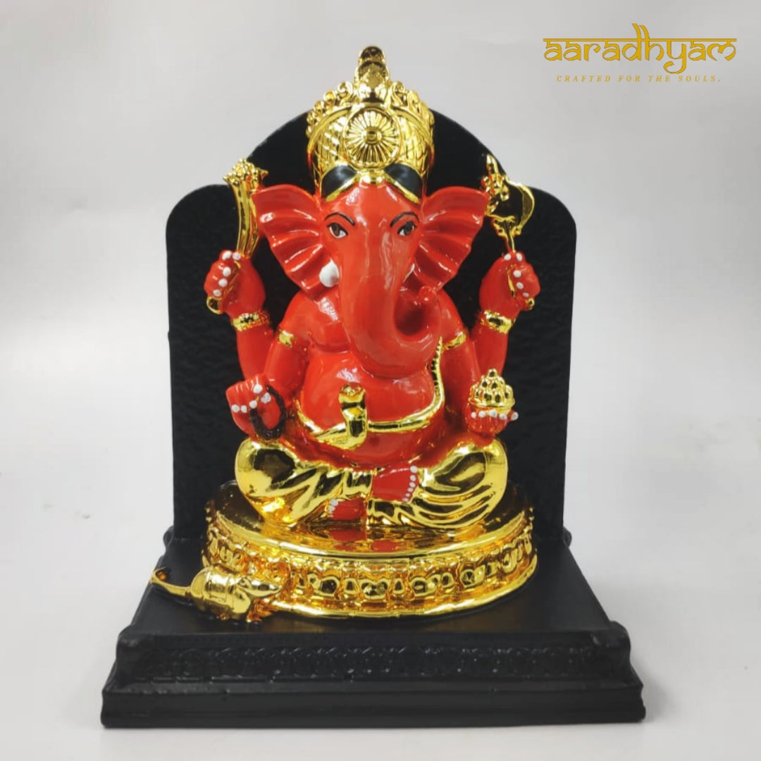 Shree Siddhivinayak Ganpati (Gold plated)