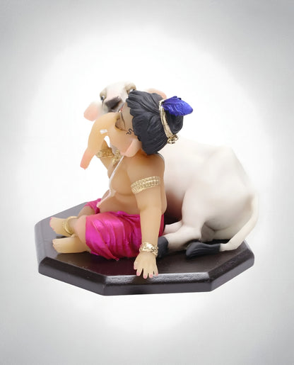 Kamdhenu Ganpati Bappa (3.5 inch)