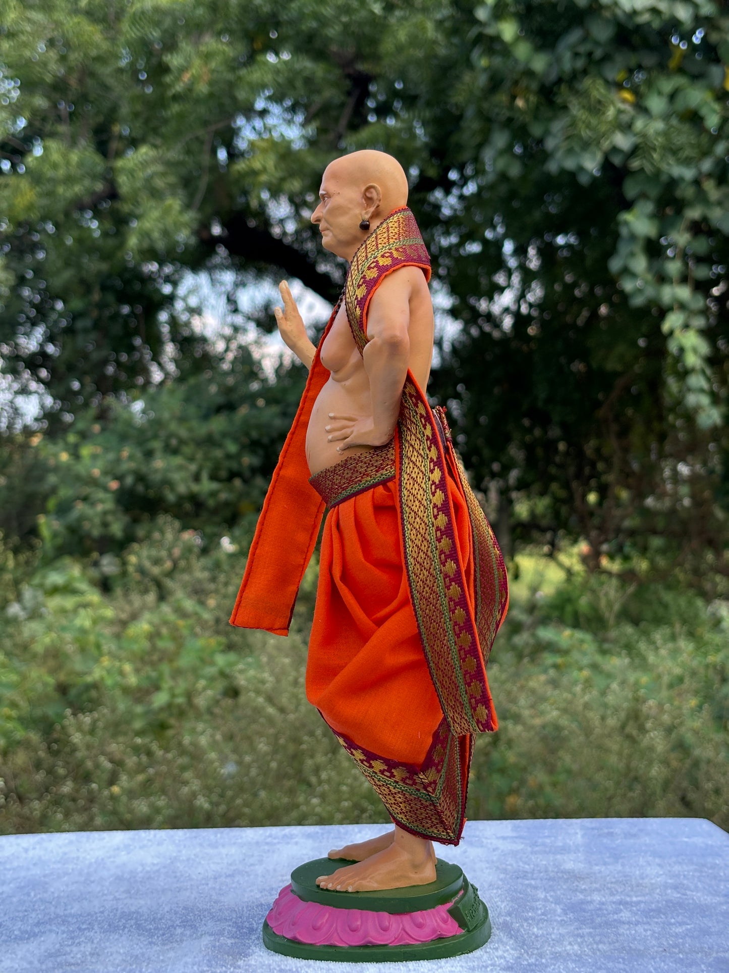 Shri Swami Samarth Ubhe Murti Multicolor(12 inch)