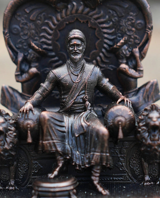 Chatrapati Shivaji Maharaj Tutari Sinhasan (4 inch)
