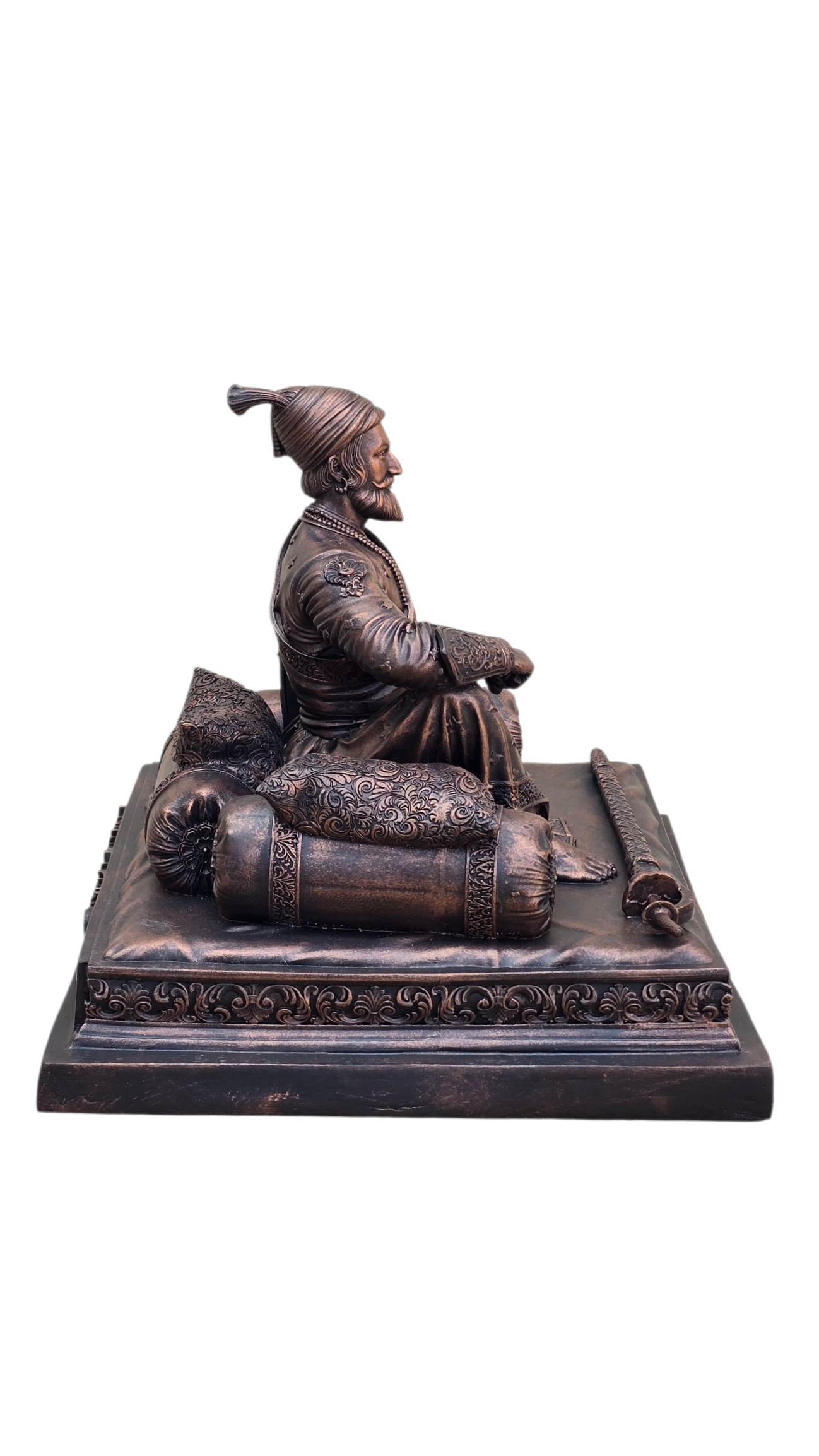 Chhatrapati Shivaji Maharaj on asanasth