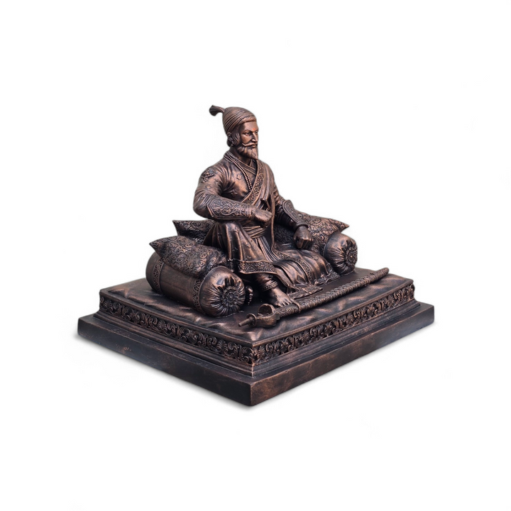 Chhatrapati Shivaji Maharaj on asanasth