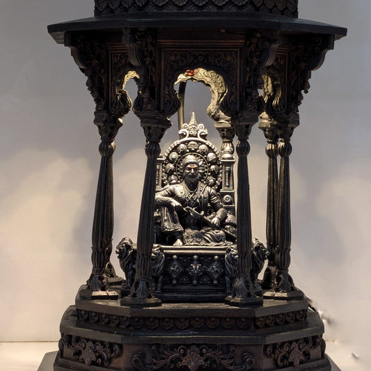 Meghdambari Shivaji Maharaj with LED Light