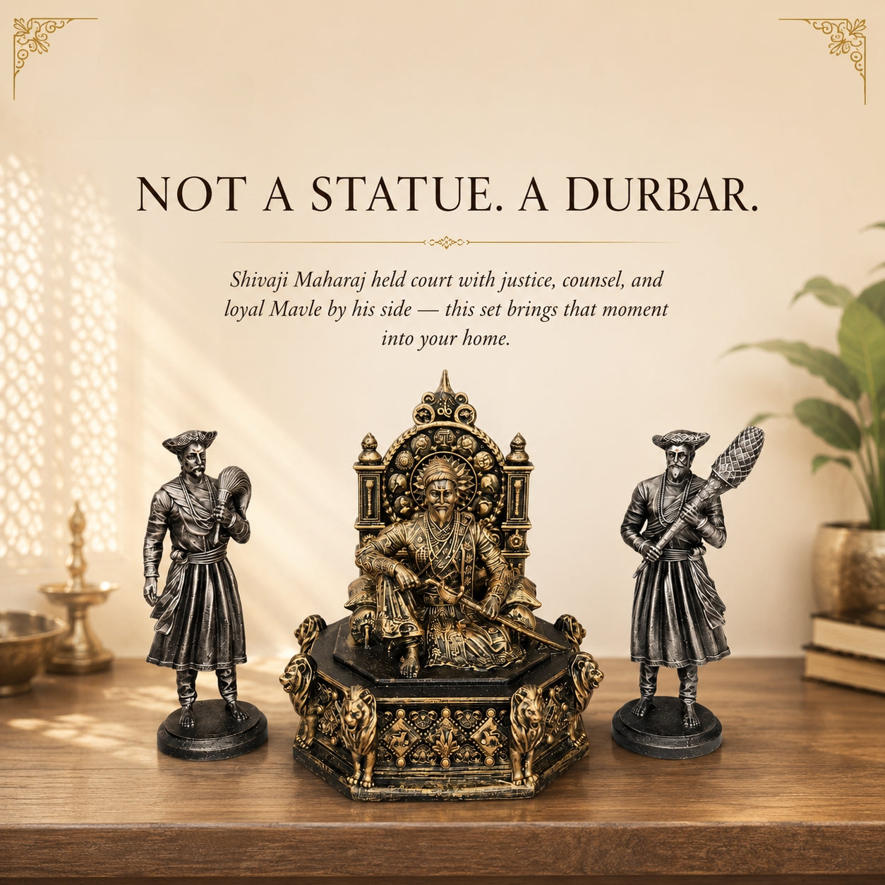 Chhatrapati Shivaji Maharaj Darbar Set