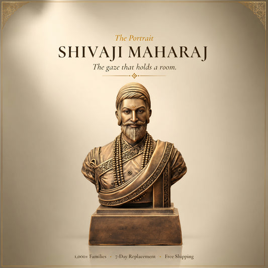 Chhatrapati Shivaji Maharaj half sculpture (10 inch)