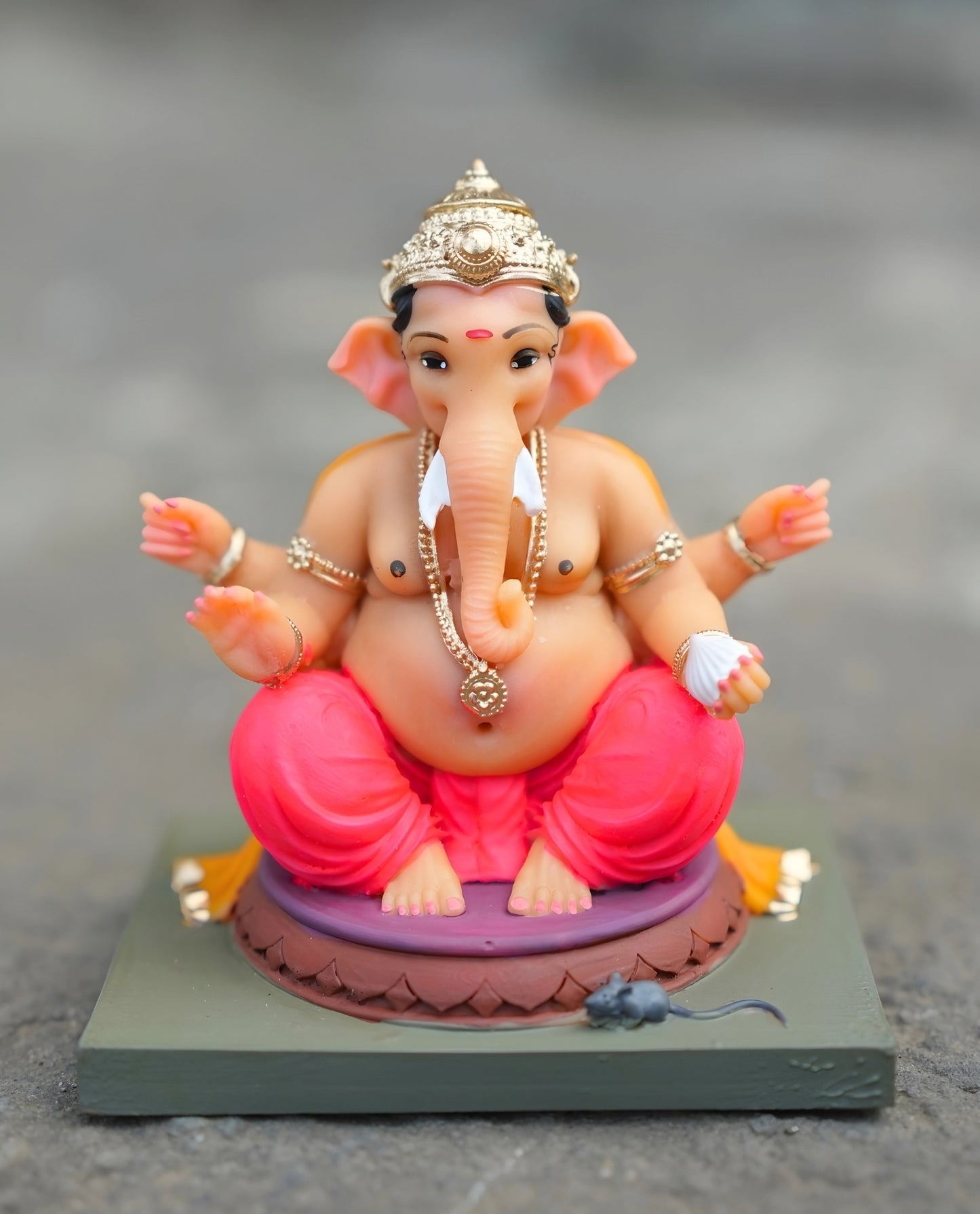 Ganpati Bappa Titwala Statue (4 inch)