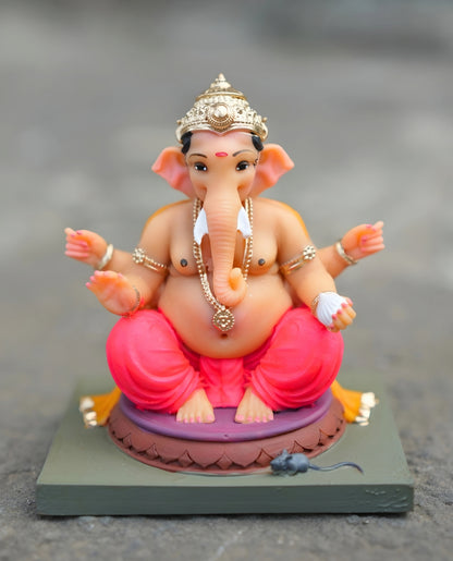 Ganpati Bappa Titwala Statue (4 inch)