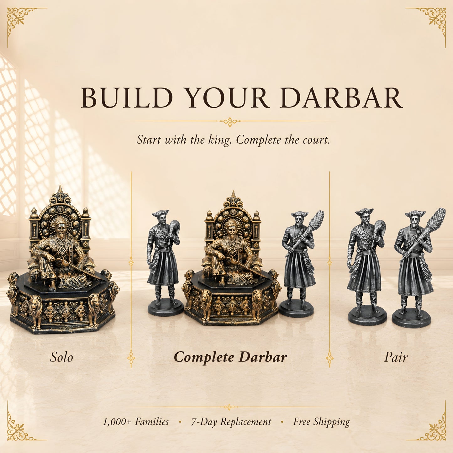Chhatrapati Shivaji Maharaj Darbar Set