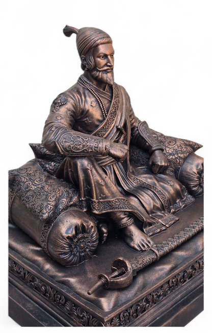 Chhatrapati Shivaji Maharaj on asanasth