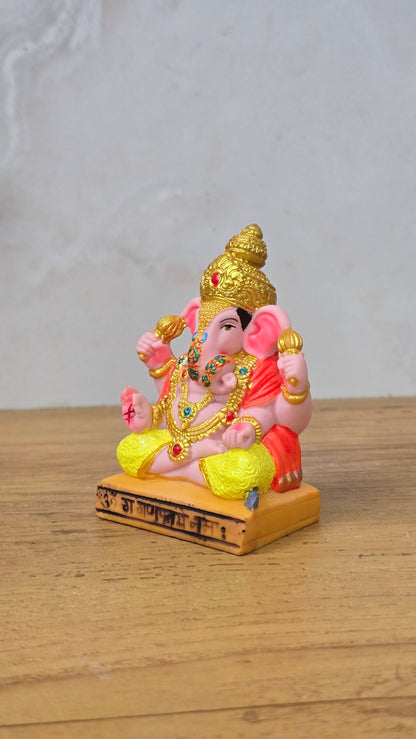 Dagduseth ganpati statue 3.5 inch