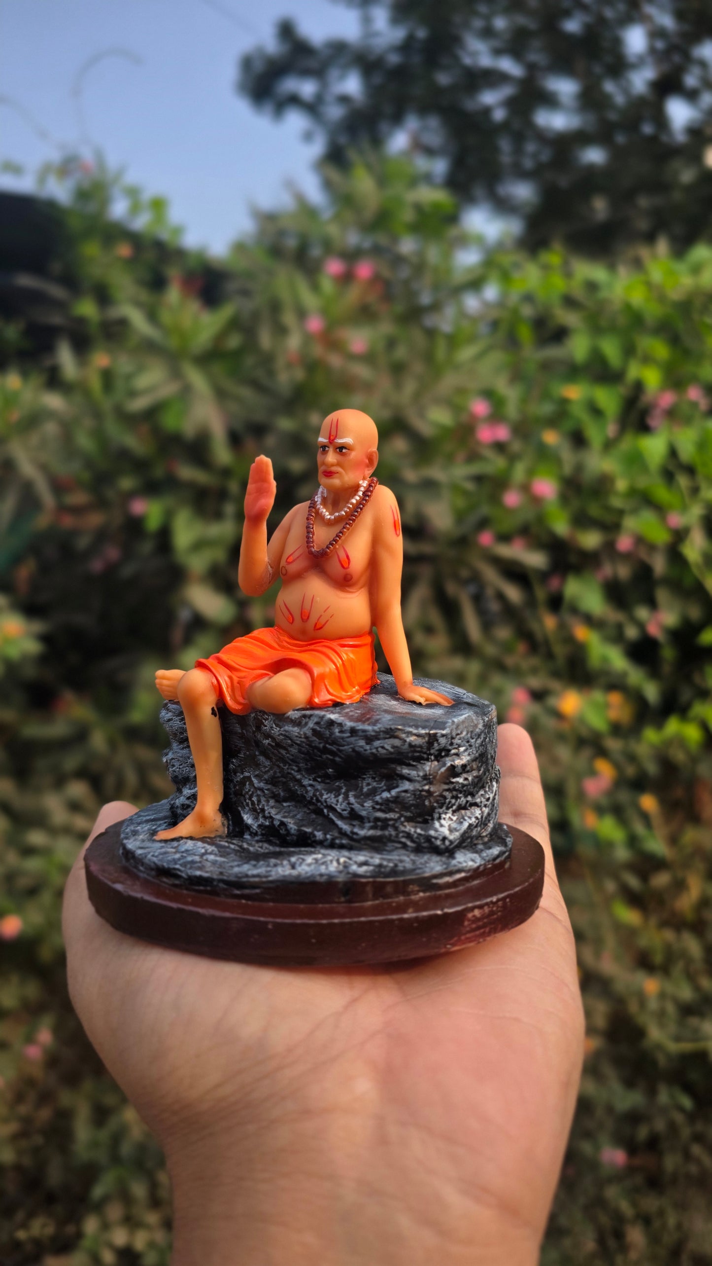 Shree Swami Samarth ashirwad murti (4 inch)