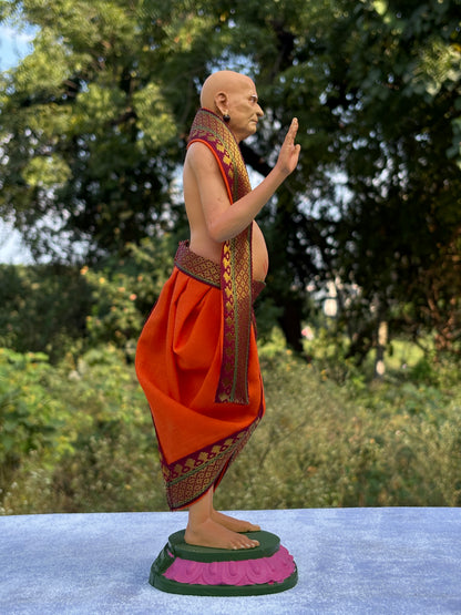 Shri Swami Samarth Ubhe Murti Multicolor(12 inch)